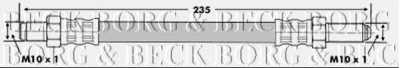 BORG & BECK bbh6717 -  Тормозной шланг